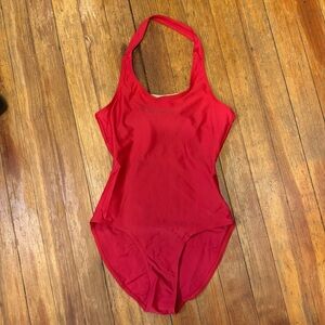 Red Leotard